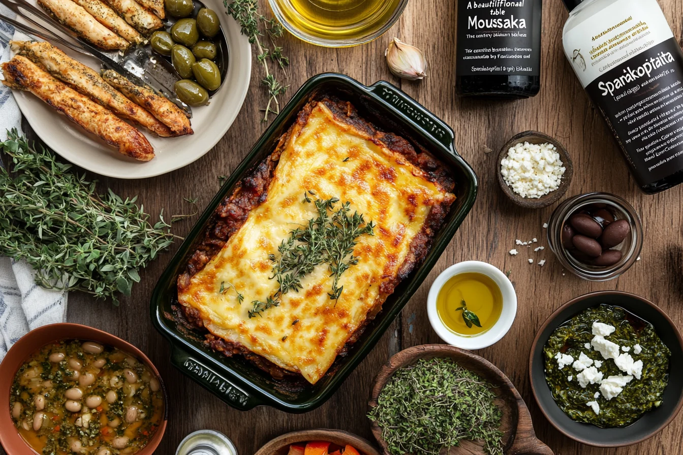 Greek cuisine national dishes