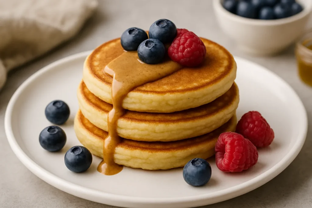 Protein Pancakes Recipe – Easy, Fluffy & Full of Protein 4 Serving fluffy protein pancakes