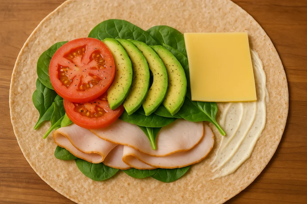 Turkey Avocado Wrap – Easy, Healthy Lunch Favorite 3 How to Make a Turkey Avocado Wrap