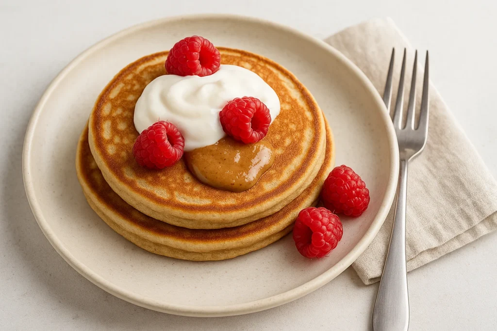 Best Protein Pancake Recipe – 5-Ingredient Healthy Breakfast 4 protein pancake recipe serving