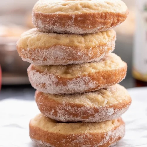 Gluten Free Apple Cider Donut Recipe 3 Delicious gluten free apple cider donuts coated in cinnamon sugar
