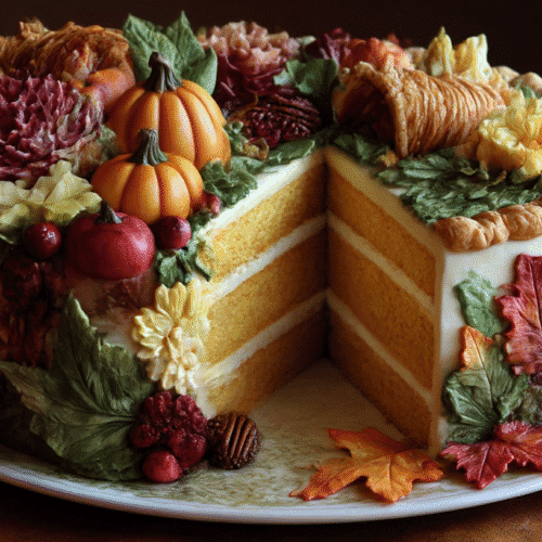 Thanksgiving Cake Designs