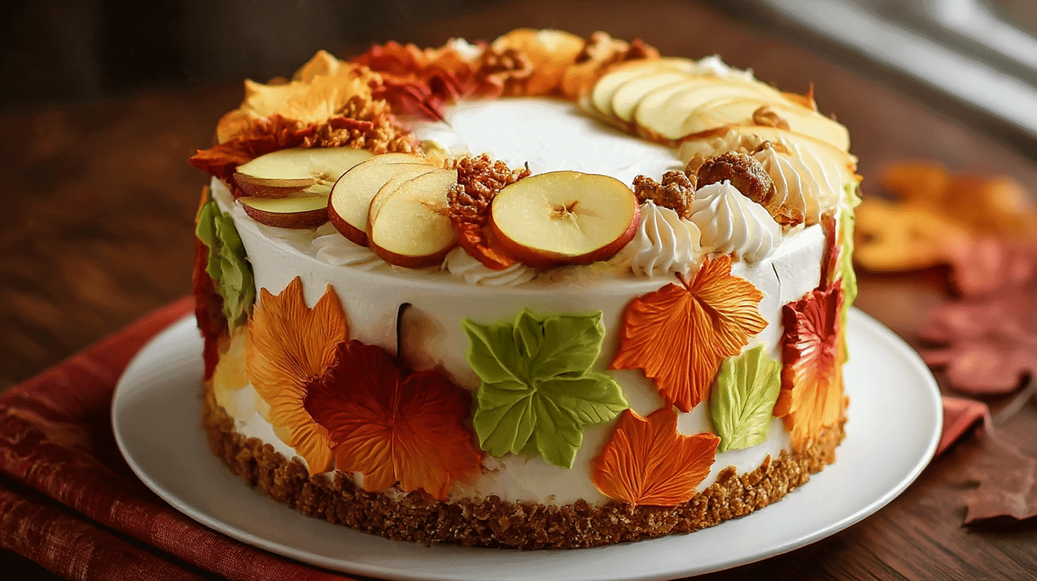 Fall Cake Designs Simple