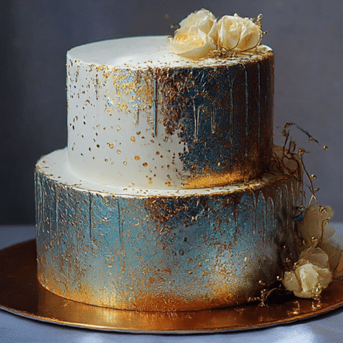 Metallic Cake