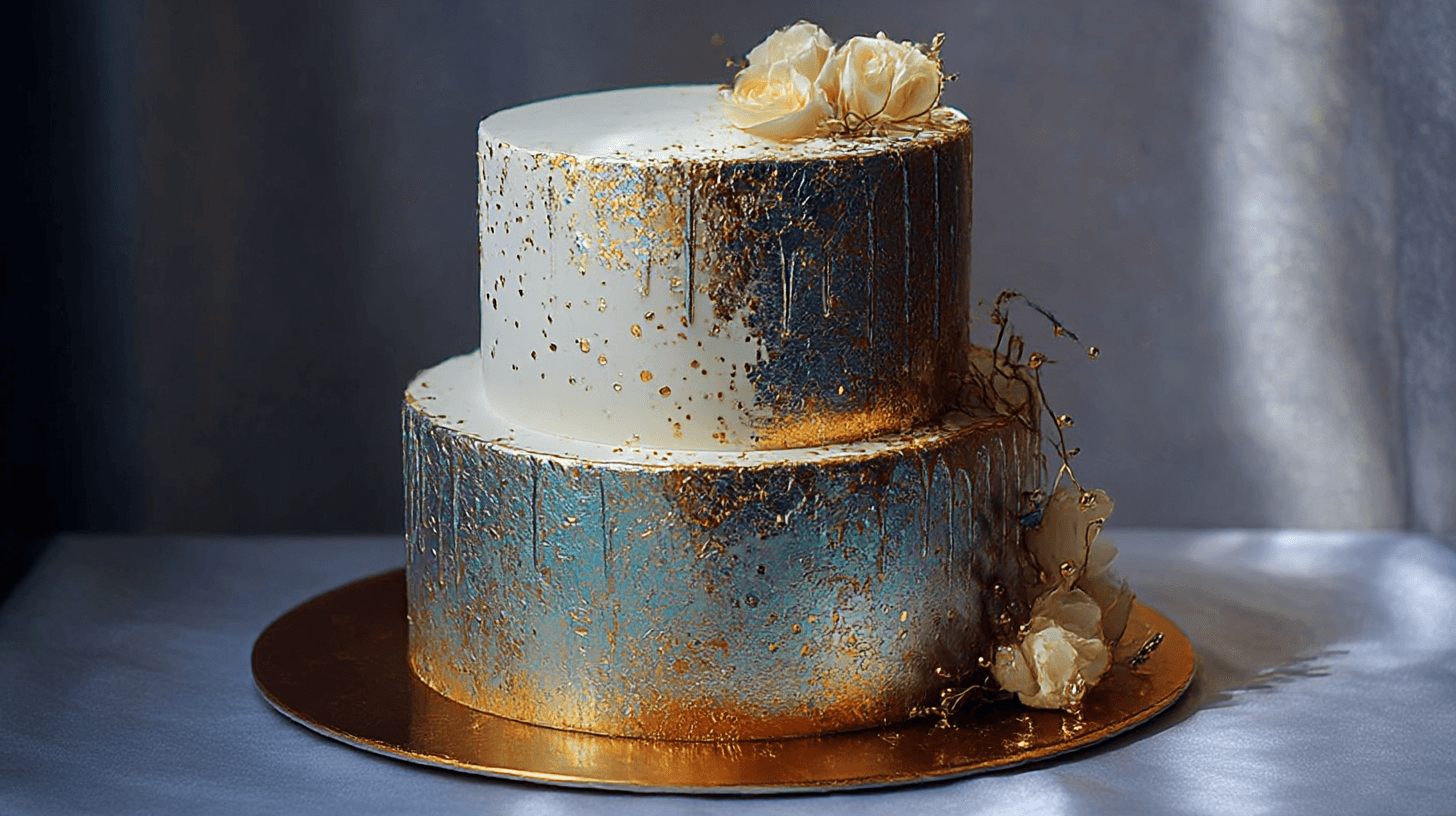 Metallic Cake