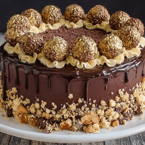 Ferrero Rocher Cake