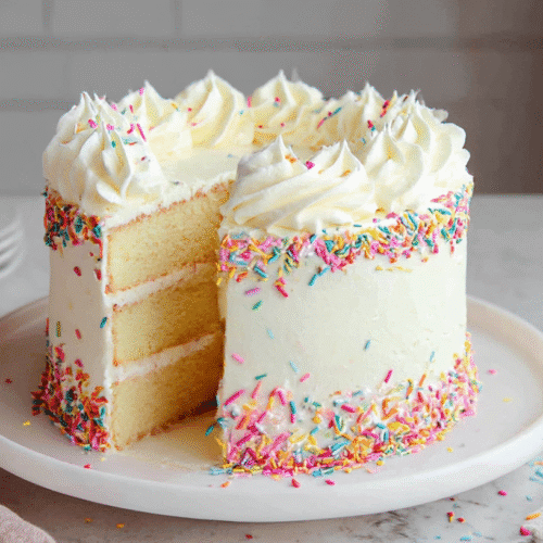Vanilla Birthday Cake
