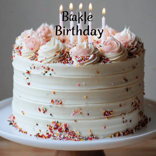 Simple Birthday Cake
