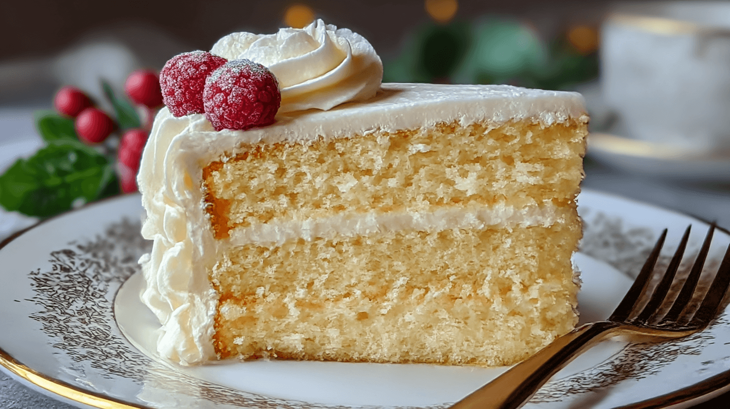 Best Vanilla Cake With Buttercream