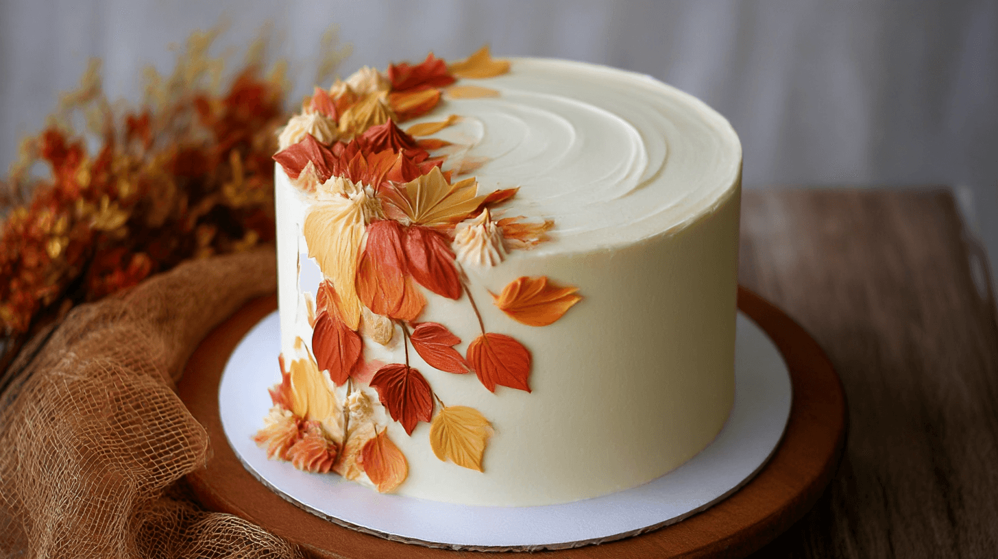 Fall Cake Designs Simple Ideas